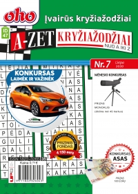 ID 47 A-ZET kryžiažodžiai ID 47 A-ZET kryžiažodžiai